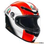 AGV K6 S  E2206 MPLK SIC58, Zwart-Wit-Rood, Ophalen of Verzenden, Nieuw met kaartje
