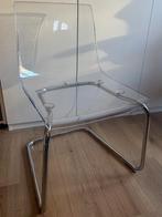 Ikea Tobias transparante eetkamerstoel, Ophalen, Zo goed als nieuw, Overige kleuren, Eén
