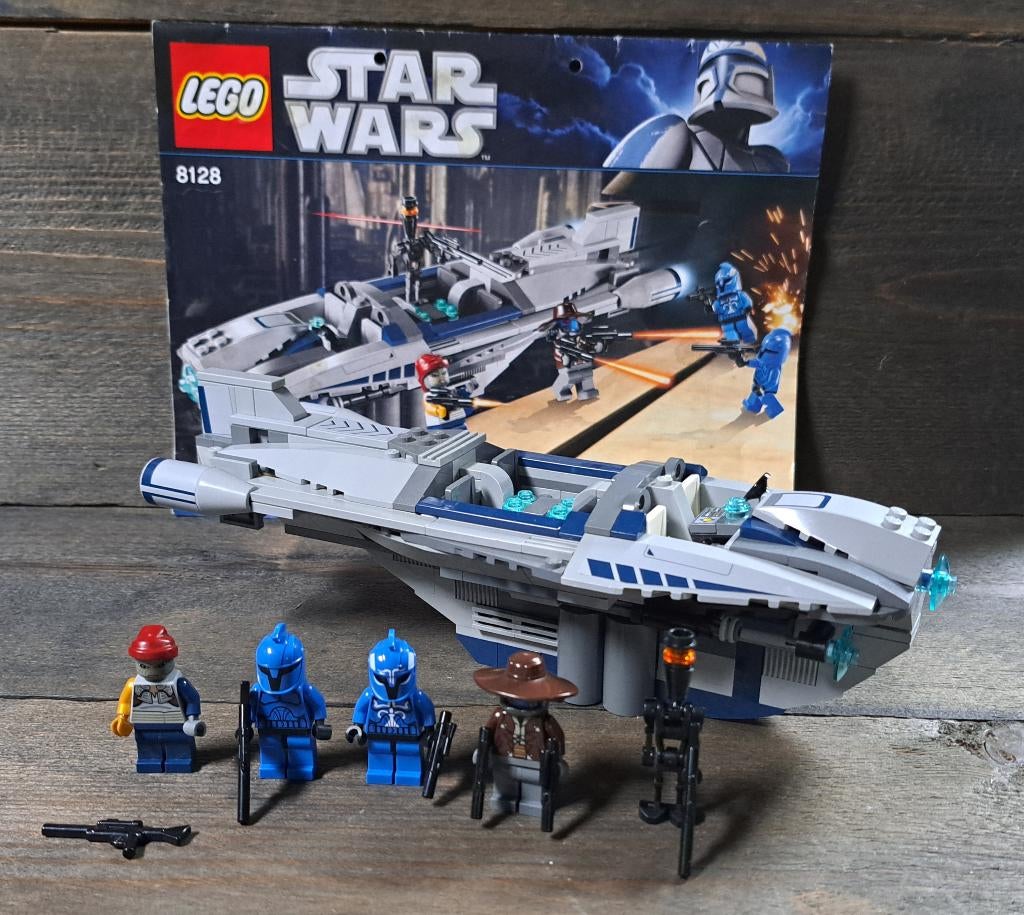 Lego Star Wars set 8128. Cad Bane's Speeder, Kinderen en Baby's, Speelgoed | Duplo en Lego, Ophalen of Verzenden, Zo goed als nieuw