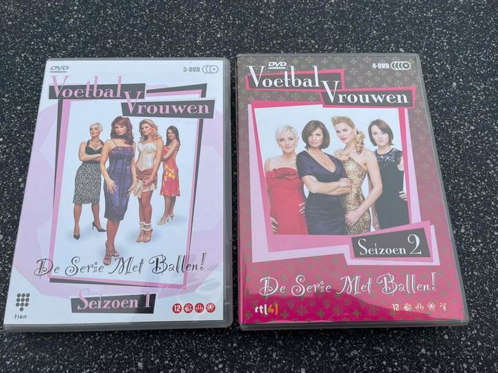 Voetbal Vrouwen - Seizoen 1 & 2 !!, Cd's en Dvd's, Dvd's | Nederlandstalig, Zo goed als nieuw, Ophalen of Verzenden