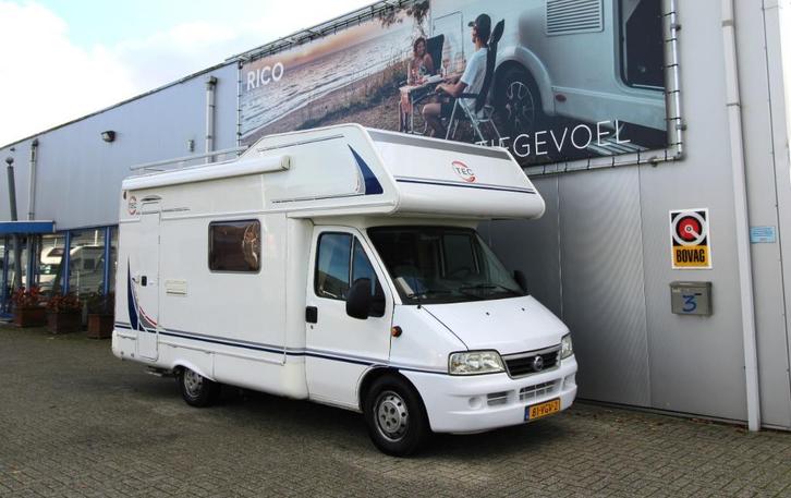 T.E.C. Rotec 590, Caravans en Kamperen, Campers, Bedrijf, tot en met 4, Alkoof, T.E.C., Fiat, Diesel, Handgeschakeld, Treinzit