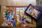 Bluebird Puzzel '' NOSTALGIC CAKE SHOP '' 1000 st., Ophalen of Verzenden, 500 t/m 1500 stukjes, Gebruikt, Legpuzzel