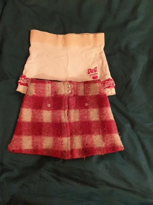 D&G DOLCE&GABBANA junior rokjes maat 80, Kinderen en Baby's, Babykleding | Maat 80, Meisje, Jurkje of Rokje, Ophalen of Verzenden