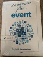 Roel Grit - Zo organiseer je een event, Roel Grit; Marco Gerritsma, Nieuw, Ophalen of Verzenden, Ontwikkelingspsychologie