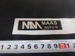 sticker Tuning soft pvc MAAS auto's *, Ophalen, Zo goed als nieuw, Bedrijf of Vereniging