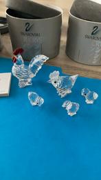 Swarovski kip haan en kuikens, Verzamelen, Swarovski, Ophalen of Verzenden, Zo goed als nieuw