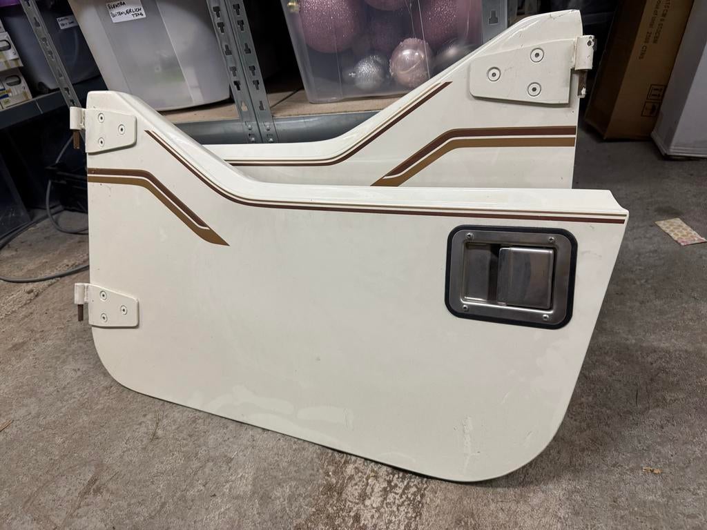 Jeep CJ7 Kunststof halve deuren. Uniek., Auto-onderdelen, Carrosserie en Plaatwerk, Jeep, Gebruikt, Ophalen of Verzenden, Voor