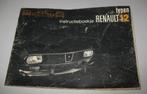 Instructieboekje Renault 12 1972 R1170 R1330 R1177, Ophalen of Verzenden