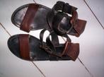SANDAALTJE van CORTEFIEL met enkelbandje, Bruin, CORTEFIEL (Spaans), Zo goed als nieuw, Sandalen of Muiltjes