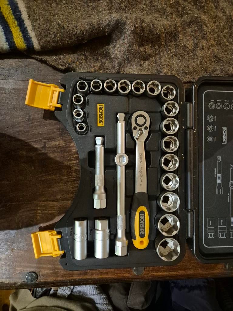 Ironside  Doppenset, Doe-het-zelf en Verbouw, Gereedschap | Handgereedschap, Ophalen of Verzenden, Zo goed als nieuw