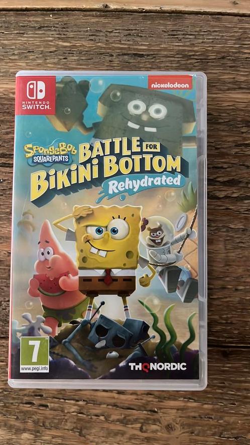 SpongeBob SquarePants: Battle for Bikini Bottom Rehydrated, Spelcomputers en Games, Games | Nintendo Switch, Zo goed als nieuw