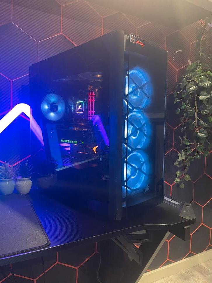 Game pc, Computers en Software, Desktop Pc's, Zo goed als nieuw, 4 Ghz of meer, SSD, Gaming, Ophalen of Verzenden