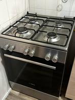 Gas Fornuis, Witgoed en Apparatuur, Fornuizen, Ophalen, 4 kookzones, Zo goed als nieuw, Gas