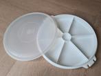 Tupperware Serveerschaal Nootjes - 32cm, Huis en Inrichting, Keuken | Tupperware, Ophalen, Zo goed als nieuw, Wit, Schaal