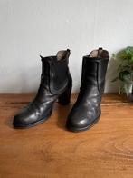 Echt leren zwarte laarzen lage hak, maat 39, Alberto Fermani, Kleding | Dames, Schoenen, Zwart, Ophalen of Verzenden, Gedragen