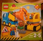Lego Duplo Bouwplaats - Complete Set - 10812, Kinderen en Baby's, Speelgoed | Duplo en Lego, Ophalen of Verzenden, Zo goed als nieuw