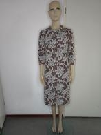 Vintage oude jurk paisley carnaval oma maat 40/42, Kleding | Dames, Maat 38/40 (M), Bruin, Ophalen of Verzenden, Gedragen