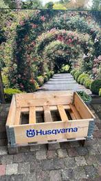 Pallet met opstaande rand, Tuin en Terras, Bloembakken en Plantenbakken, Ophalen, Gebruikt, 60 tot 100 cm, Rechthoekig