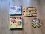 Vintage houten knopjes puzzles oa simplex, Antiek en Kunst, Antiek | Speelgoed, Ophalen of Verzenden