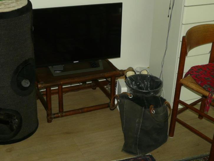Manou bijzettafel, Huis en Inrichting, Tafels | Bijzettafels, Gebruikt, Vierkant, Minder dan 45 cm, 55 tot 75 cm, Overige materialen
