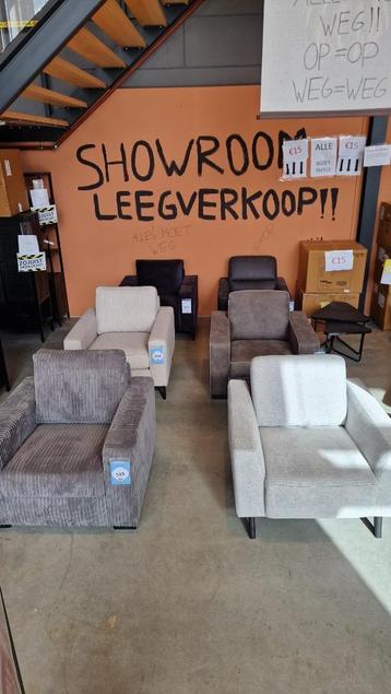 Diverse fauteuils - PROFIJT MEUBEL! beschikbaar voor biedingen