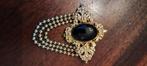 vintage broche/ sjaal decoratie, Ophalen of Verzenden, Gebruikt, Overige materialen