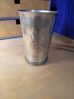 Tinnen vaasje antiek, Ophalen of Verzenden