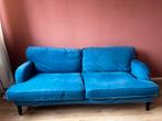 Blauwe IKEA bank, Huis en Inrichting, Ophalen, Gebruikt, 150 tot 200 cm, Tweepersoons