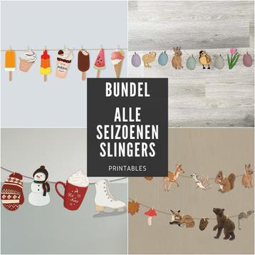 Herfst slinger, Winter slinger, Lente slinger, Zomer slinger beschikbaar voor biedingen