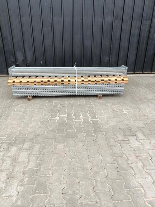 Te koop 5.4 meter palletstelling magazijnstelling, Doe-het-zelf en Verbouw, Metalen, Gebruikt, IJzer, Ophalen of Verzenden