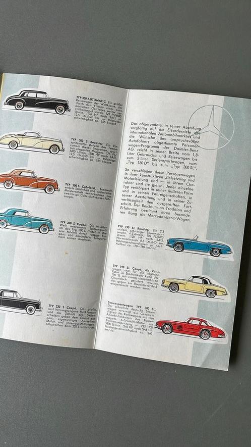 Folder Mercedes-Benz modellenoverzicht, Boeken, Auto's | Folders en Tijdschriften, Gelezen, Mercedes, Ophalen of Verzenden