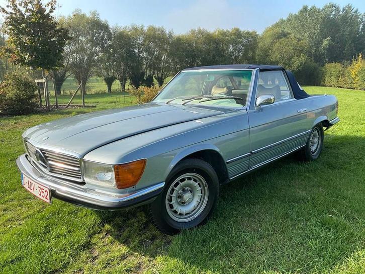 1971 Mercedes 350SL Oldtimer, Auto's, Oldtimers, Bedrijf, Open dak, Mercedes-Benz, Overige brandstoffen, Cabriolet, Automaat
