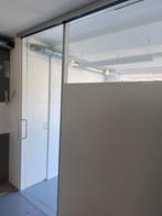 Glazen schuifdeuren 3 stuks 252x96, Ophalen, 80 tot 100 cm, 215 cm of meer, Binnendeur