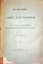 De bronnen van Carel van Mander voor "het schilderboek", Antiek en Kunst, Antiek | Boeken en Bijbels, Ophalen of Verzenden