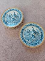 6 keer servies. Japanse pauw., Huis en Inrichting, Keuken | Servies, Ophalen, Gebruikt, Overige stijlen