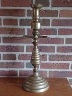 Zwaar antieke bronzen/koperen kandelaar 51 cm hoog, Antiek en Kunst, Ophalen of Verzenden, Koper of Brons