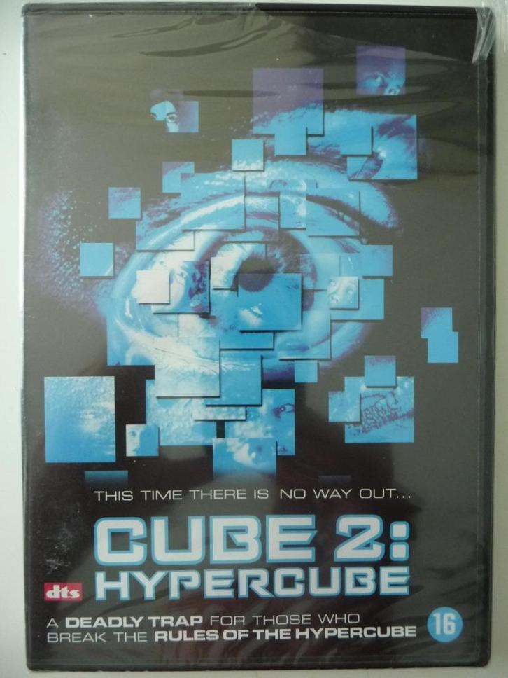 G46: Cube 2 Hypercube (in plastic), Cd's en Dvd's, Dvd's | Horror, Nieuw in verpakking, Overige genres, Alle leeftijden, Ophalen of Verzenden