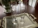 Warsteiner 50 jaar bierglazen, Verzamelen, Glas en Borrelglaasjes, Ophalen of Verzenden, Zo goed als nieuw, Bierglas