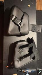 2 zadeltassen nepleer, Motoren, Accessoires | Koffers en Tassen, Ophalen, Nieuw