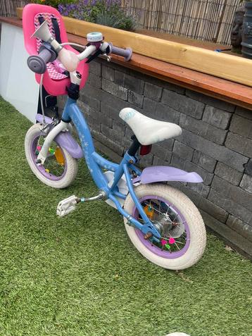 Disney Frozen fiets lichtblauw - 12 inch - netjes beschikbaar voor biedingen
