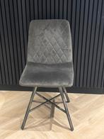 Velvet stof eetkamer stoelen, Overige kleuren, Ophalen of Verzenden, Zo goed als nieuw, Stof