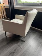 Montis Impala Fauteuil wit leer, Huis en Inrichting, Ophalen, Gebruikt, 50 tot 75 cm, Leer