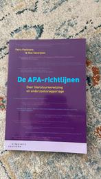 Petra Poelmans - De APA-richtlijnen, Ophalen of Verzenden, Nieuw, Petra Poelmans; Olav Severijnen