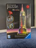 3D Puzzel - Empire State Building - Night Edition, Nieuw, Minder dan 500 stukjes, Ophalen of Verzenden, Rubik's of 3D-puzzel