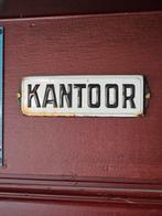 Emaille emaillebord reclamebord reclame kantoor tekstbordje, Huis en Inrichting, Woonaccessoires | Tekstborden en Spreuken, Ophalen