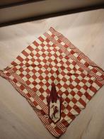 Ravelijn Efteling schotse ruit tafeldoek, Ophalen of Verzenden, Gebruikt, Rood, Rechthoekig
