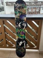 Gave Flow freestyle snowboard 140 met Burton bindingen, Sport en Fitness, Snowboarden, Gebruikt, Ophalen of Verzenden, Board