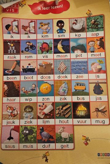 Ik leer lezen poster - Zwijsen beschikbaar voor biedingen