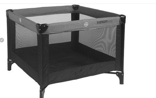 Box inklapbare en bodem verstelbare box met boxkleed, Kinderen en Baby's, Babywiegjes en Ledikanten, Zo goed als nieuw, Overige typen