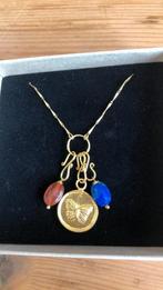 Goudkleurige ketting met hangers BEAUTIFUL STORY, Ophalen of Verzenden, Goud, Overige materialen